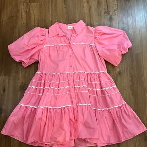 LIKE NEW AUREUM Pink Mini Dress